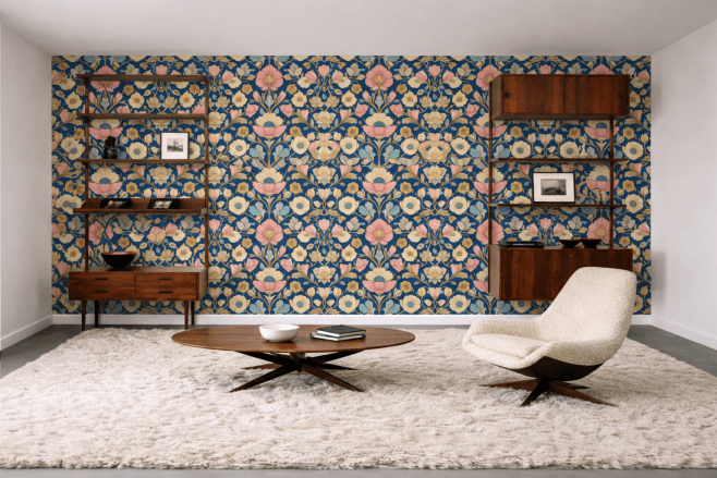 Noble Blossom Tapestry