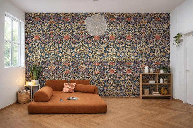 William Morris Ornate Blooms