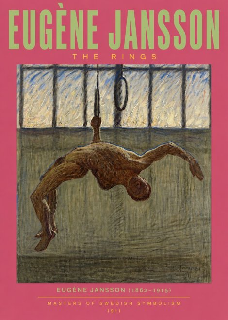 Eugène Jansson The Rings No3 - Poster