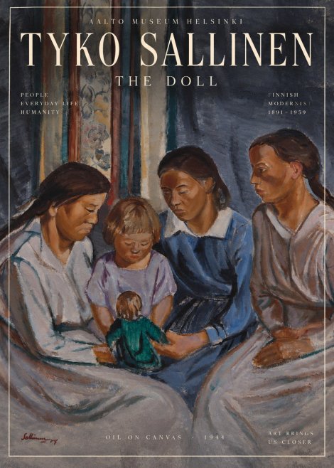 Tyko Sallinen The Doll No6 - Poster