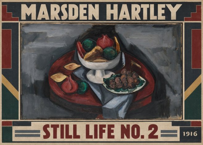 Marsden Hartley Still Life No. 2 No1 - Poster