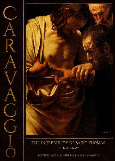 Michelangelo Merisi da Caravaggio The Incredulity of Saint Thomas I No2 - Poster