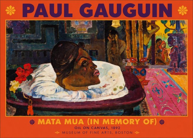 Paul Gauguin Mata Mua (in Memory Of) No4 - Poster