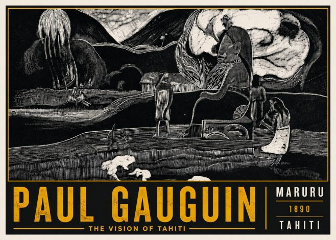 Paul Gauguin Maruru No6 - Poster