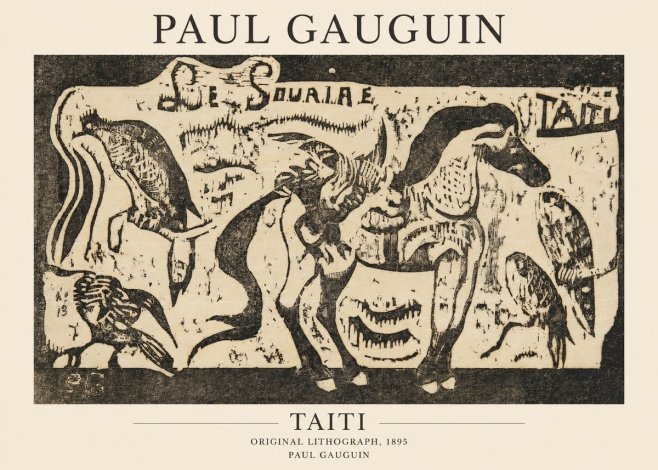 Paul Gauguin Taiti No1 - Poster