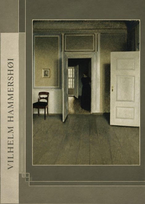 Vilhelm Hammershøi Interior with a Woman Seen from the Back No2 - Poster