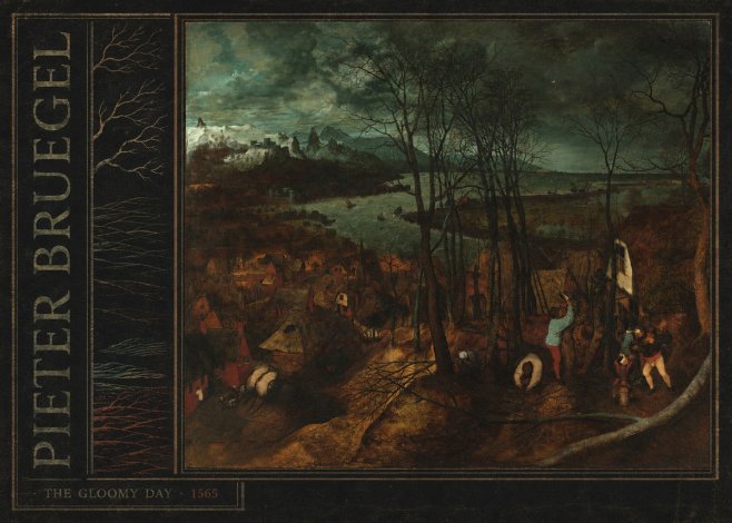 Pieter Bruegel The Gloomy Day No2 - Poster