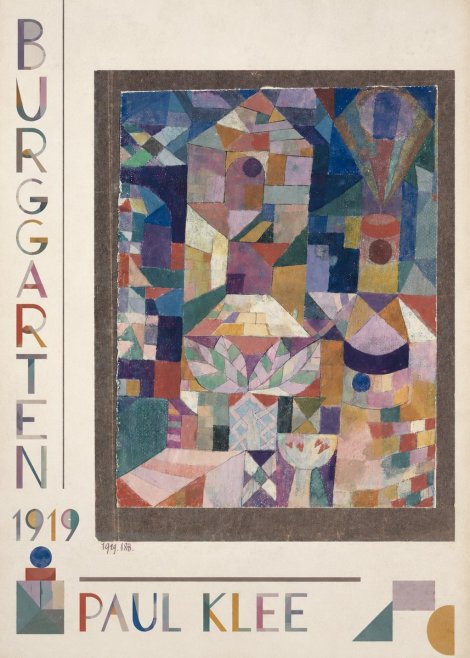 Paul Klee Burggarten No2 - Poster