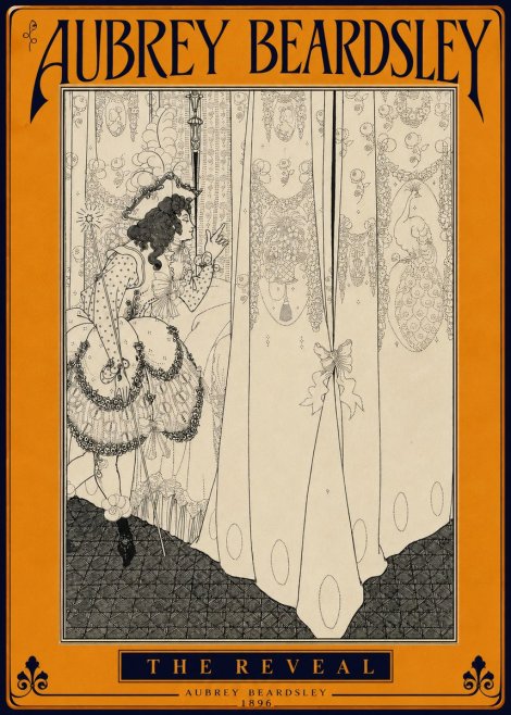 Aubrey Beardsley The Reveal No4 - Poster