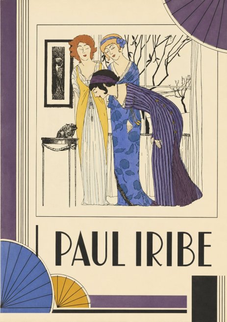 Paul Iribe Three Women and a Frog No2 - Poster