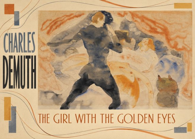 Charles Demuth The Girl with the Golden Eyes No2 - Poster