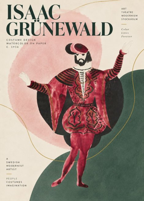Isaac Grünewald Costume Design II No5 - Poster