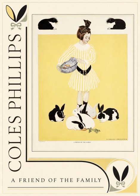 Coles Phillips A Friend of the Family No2 - Poster