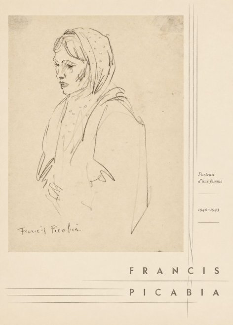 Francis Picabia Portrait D'une Femme No4 - Poster