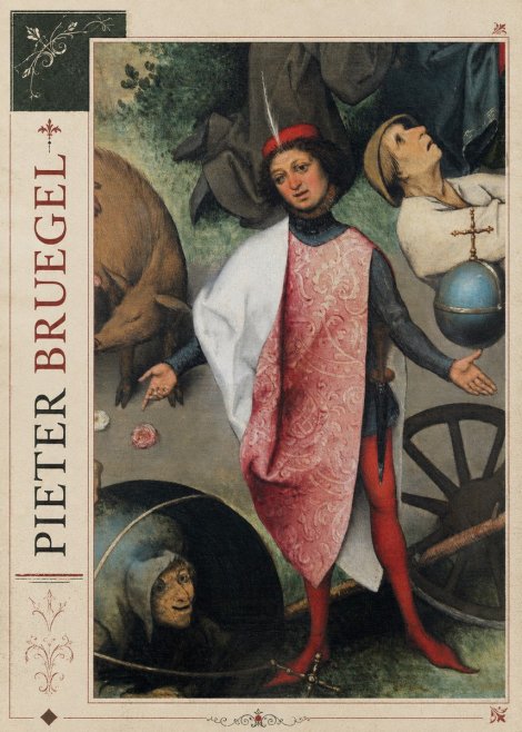 Pieter Bruegel Netherlandish Proverbs II No2 - Poster