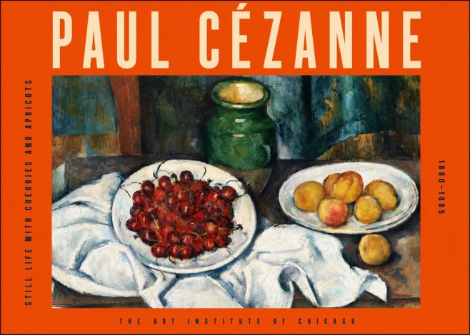 Paul Cézanne Still Life with Cherries and Apricots No2 - Poster