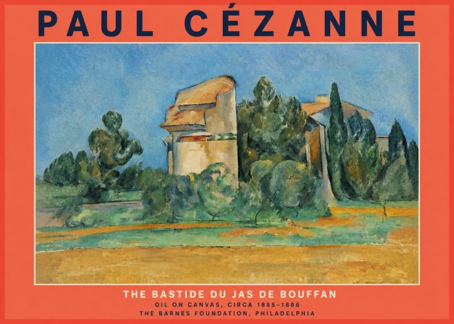 Paul Cézanne The Bastide Du Jas De Bouffan No2 - Poster