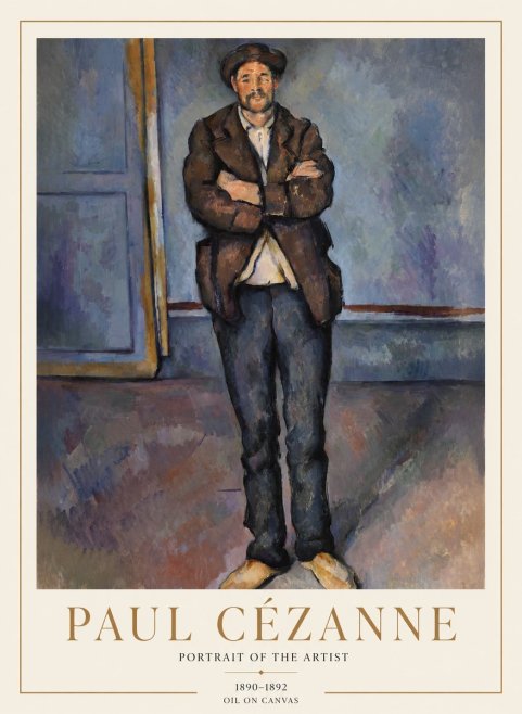 Paul Cézanne Portrait of the Artist II No1 - Poster