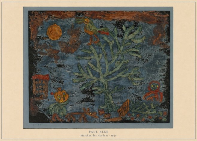 Paul Klee Märchen Des Nordens No6 - Poster