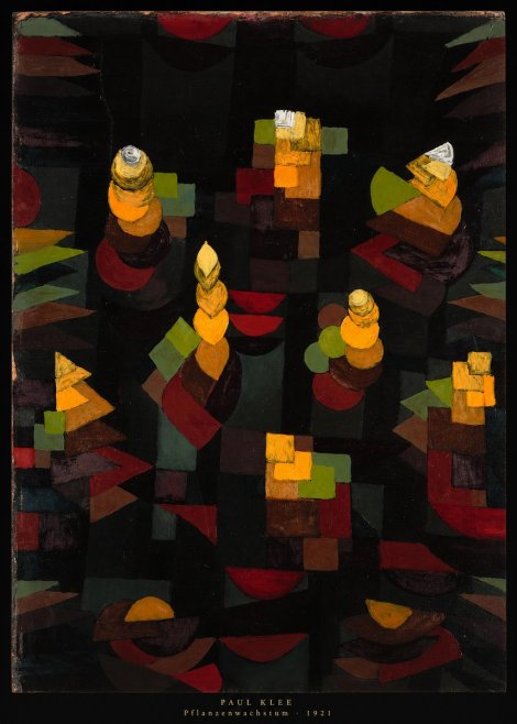 Paul Klee Pflanzenwachstum No6 - Poster