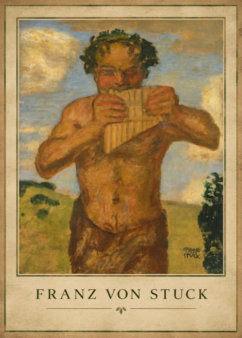Franz von Stuck Faun No1 - Poster