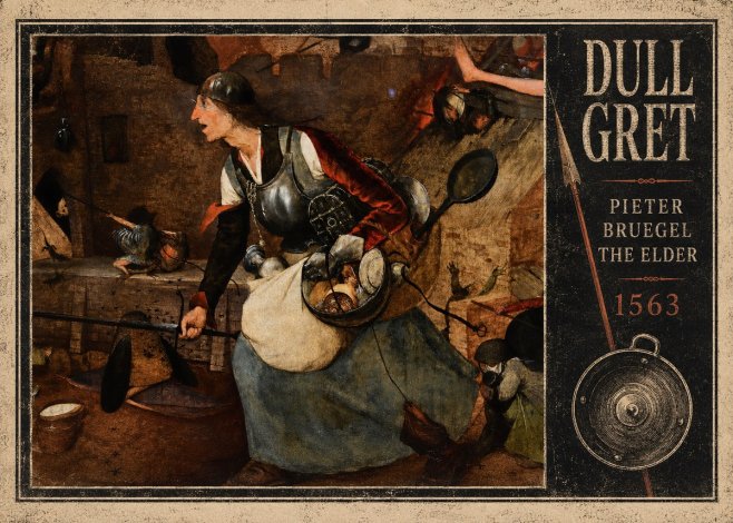 Pieter Bruegel Dull Gret II No4 - Poster