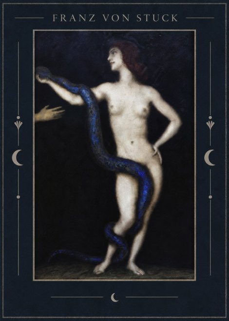 Franz von Stuck Sin No5 - Poster