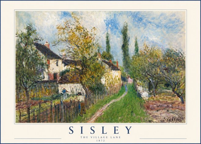Sisley The Village Lane No4 - Poster
