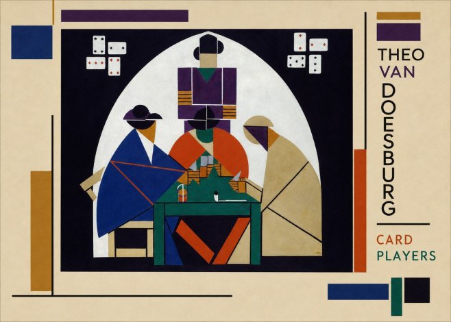 Theo van Doesburg Card Players No3 - Poster