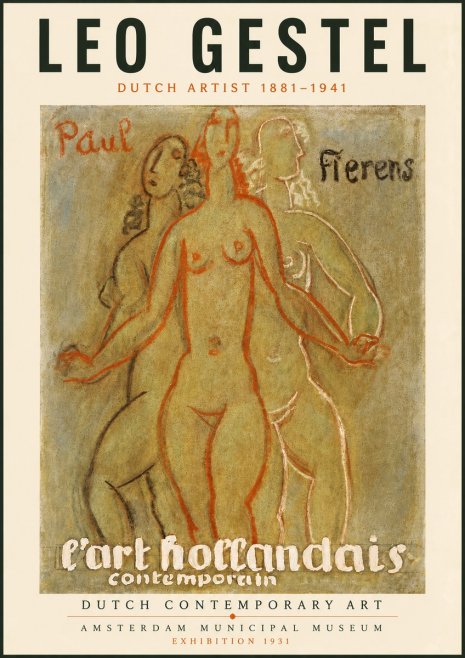 Leo Gestel L'art Hollandais Contemporain II No6 - Poster