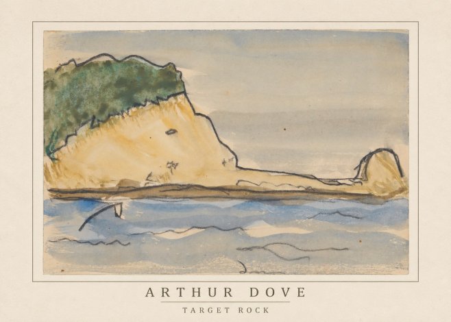 Arthur Dove Target Rock No4 - Poster