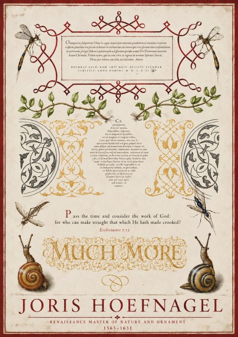 Joris Hoefnagel Memento Mori No6 - Poster