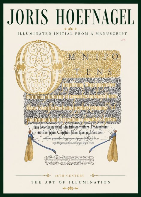 Joris Hoefnagel Omnipotens No6 - Poster