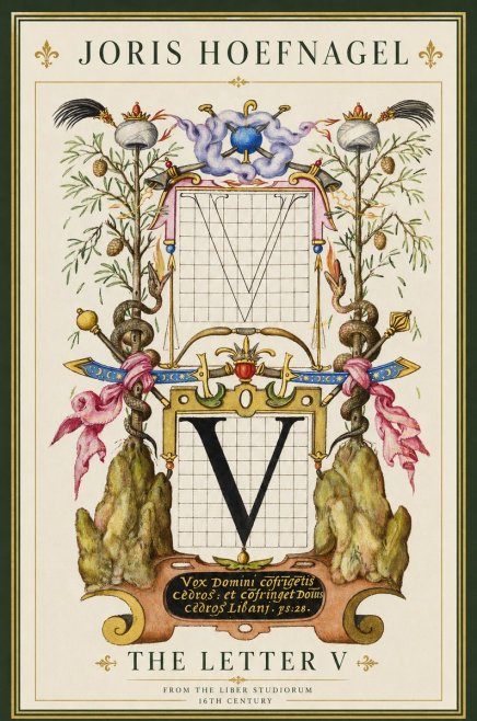 Joris Hoefnagel The Letter V No2 - Poster