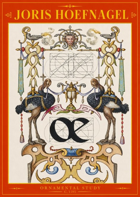 Joris Hoefnagel Ornamental Study I No2 - Poster