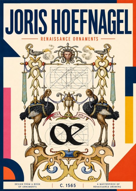 Joris Hoefnagel Ornamental Study I No6 - Poster