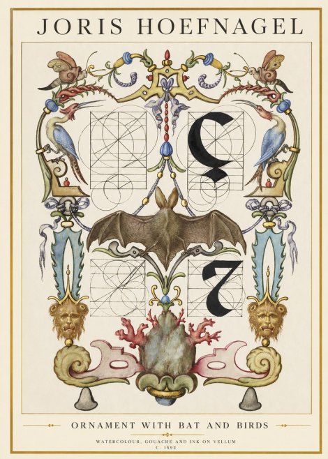 Joris Hoefnagel The Four Elements I No3 - Poster
