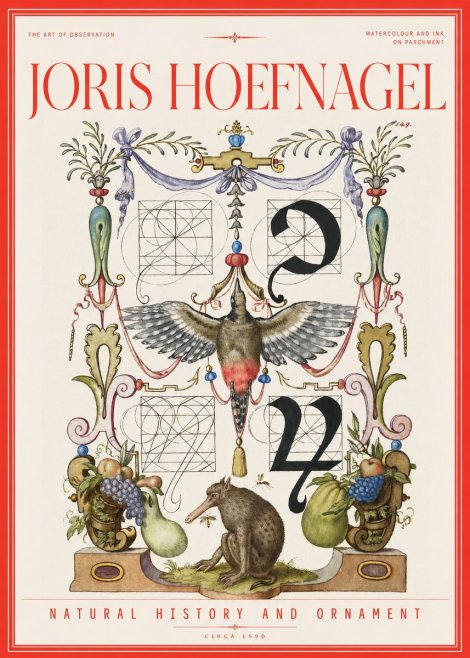 Joris Hoefnagel Study of Nature and Ornament No3 - Poster
