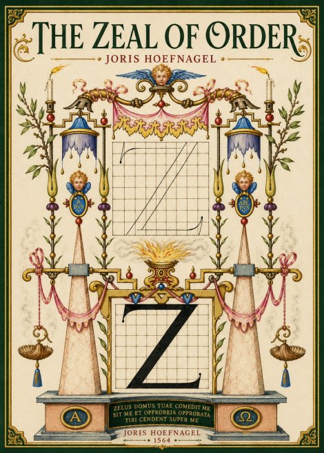 Joris Hoefnagel The Z Table No5 - Poster