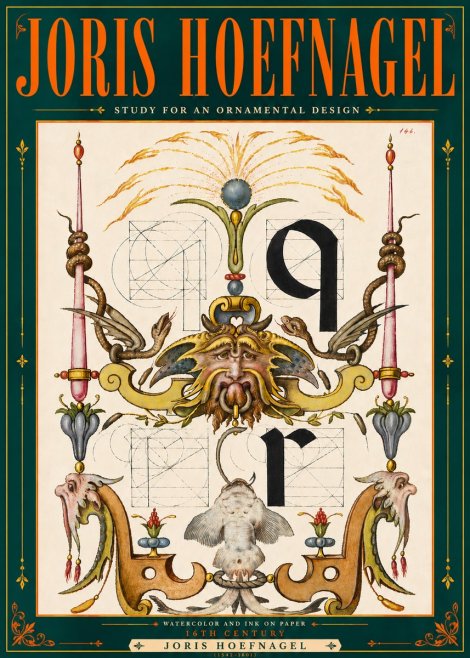 Joris Hoefnagel Ornamental Design I No6 - Poster