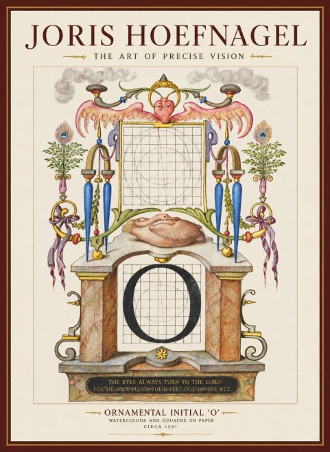 Joris Hoefnagel Ornamental Initial 'O' No1 - Poster