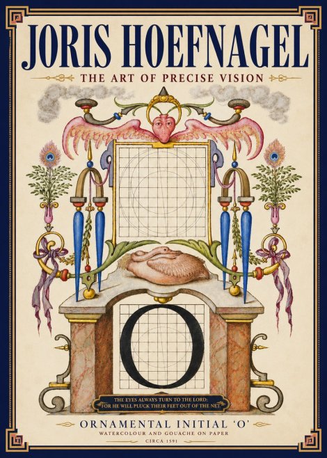 Joris Hoefnagel Ornamental Initial 'O' No4 - Poster