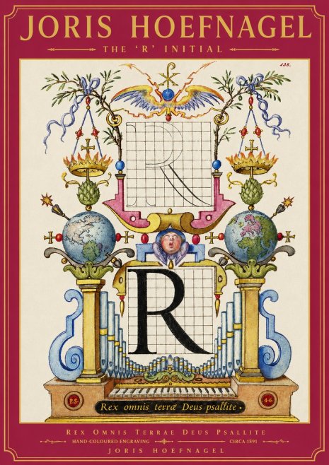 Joris Hoefnagel The 'R' Initial No2 - Poster
