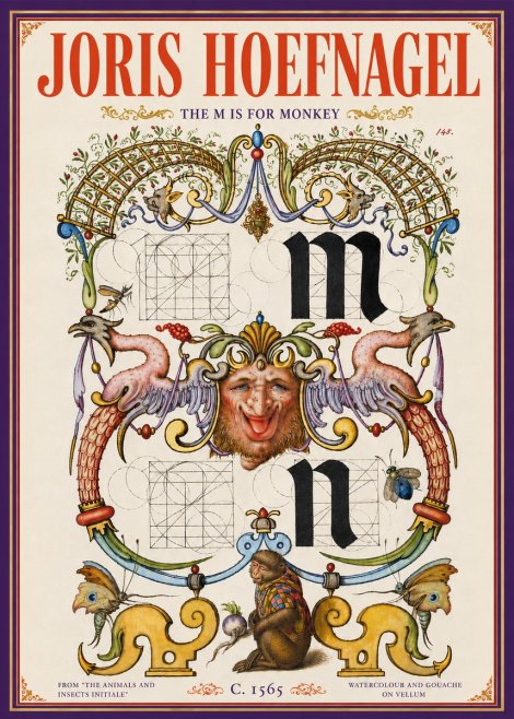 Joris Hoefnagel Grotesques and Ornaments No6 - Poster