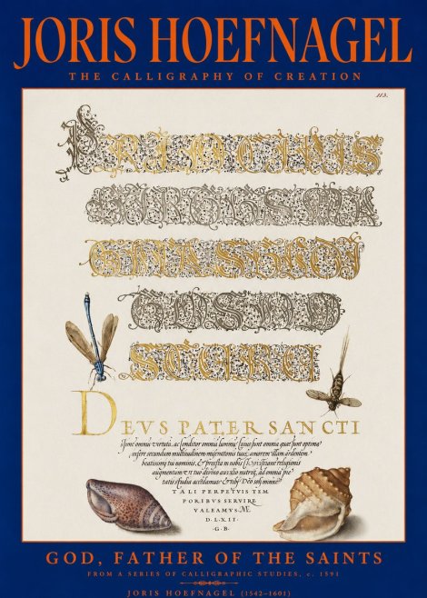 Joris Hoefnagel Praise Be to God the Father No3 - Poster