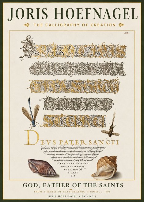 Joris Hoefnagel Praise Be to God the Father No5 - Poster