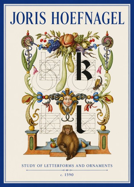 Joris Hoefnagel Study of Letterforms and Ornaments No4 - Poster