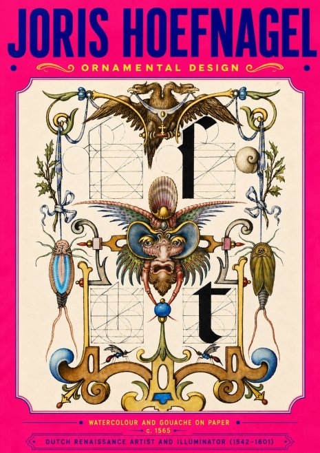 Joris Hoefnagel Ornamental Design II No5 - Poster