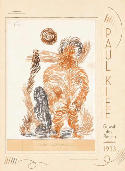 Paul Klee Gewalt Des Riesen I No2 - Poster