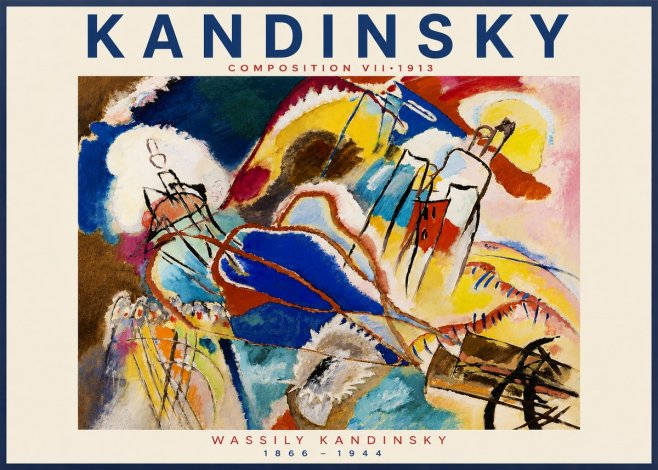 Kandinsky Composition Vii I No5 - Poster